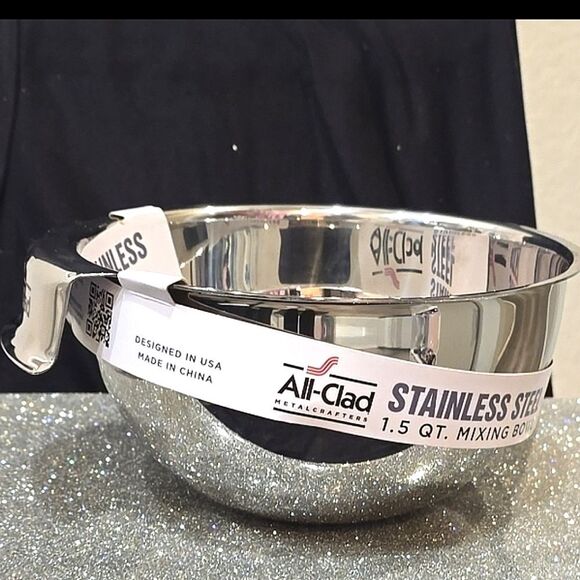 All-Clad 1.5QT Stainless Steel Mixing Bowl - Picture 6 of 8